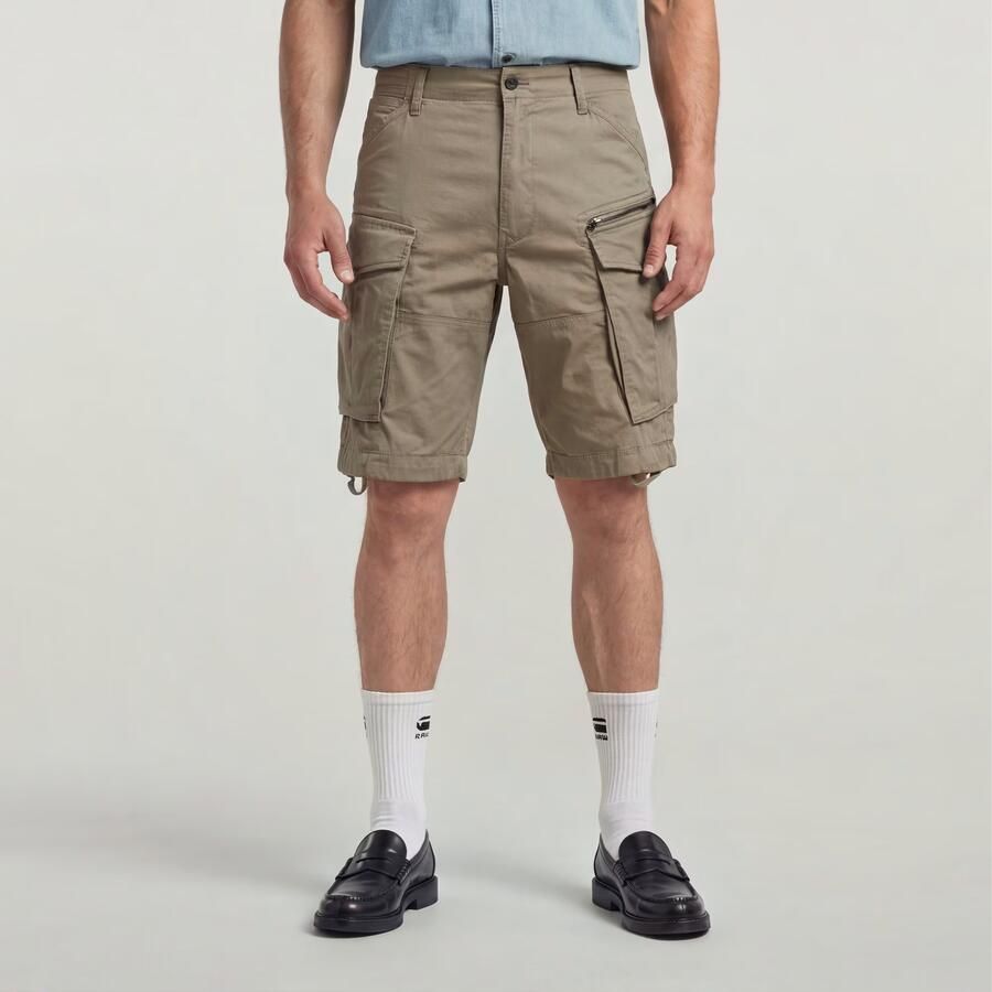 G-Star Raw Korte regular fit cargobroek met ritszak model 'ROVIC' - Foto 5