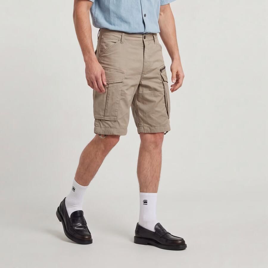 G-Star Raw Korte regular fit cargobroek met ritszak model 'ROVIC' - Foto 2