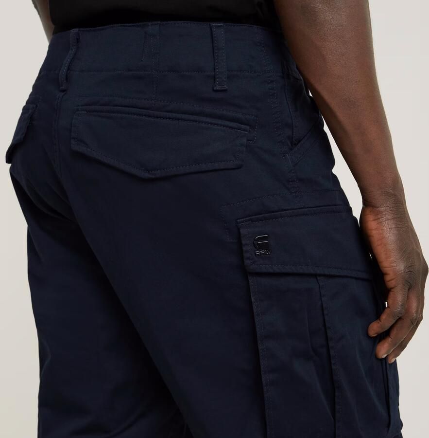 G-Star Raw Korte Broek D08566 5126 BASE ROVIC ZIP 1 2-C742 DARK BLUE - Foto 5