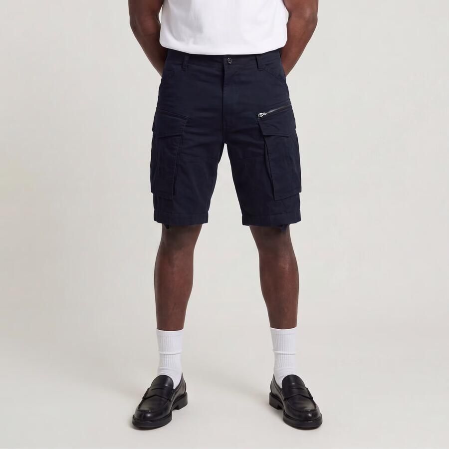 G-Star Raw Korte Broek D08566 5126 BASE ROVIC ZIP 1 2 .-C742 DARK BLUE - Foto 3