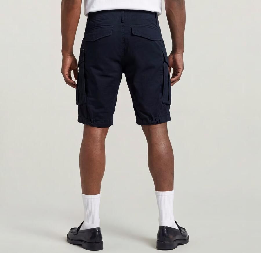 G-Star Raw Korte Broek D08566 5126 BASE ROVIC ZIP 1 2 .-C742 DARK BLUE - Foto 6