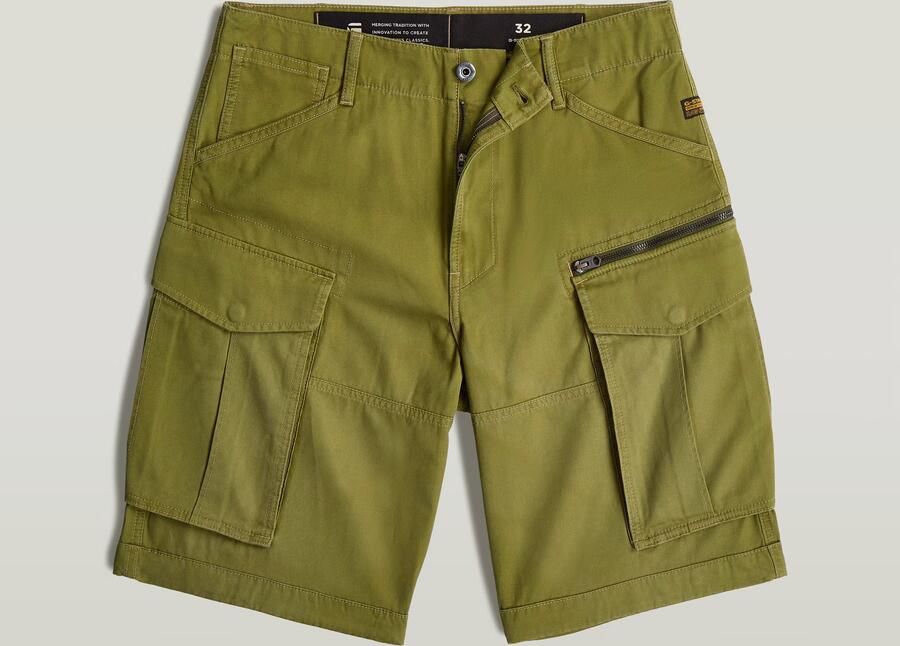 G-Star RAW Rovic Zip Relaxed Short Groen Heren - Foto 6