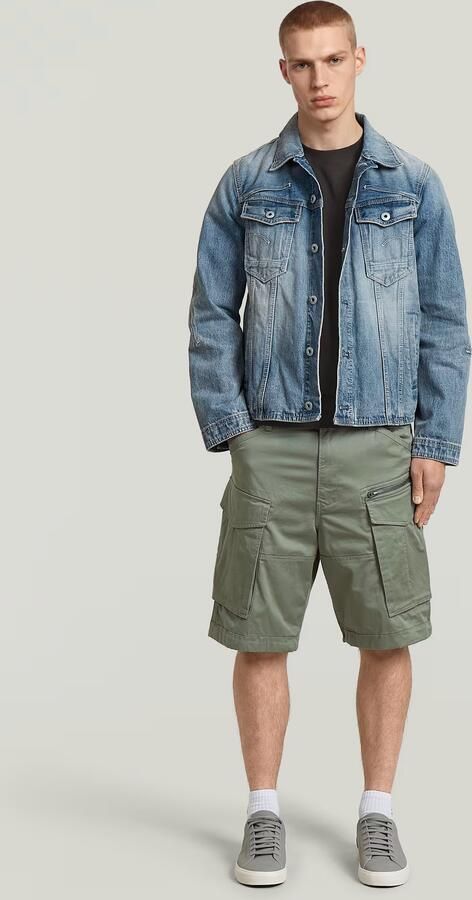G-Star Raw Bermuda's met klepzakken model 'ROVIC ZIP' - Foto 9