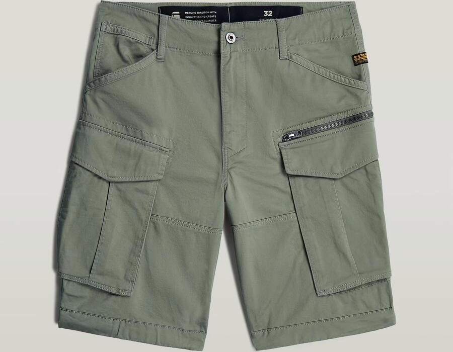 G-Star Raw Bermuda's met klepzakken model 'ROVIC ZIP' - Foto 5