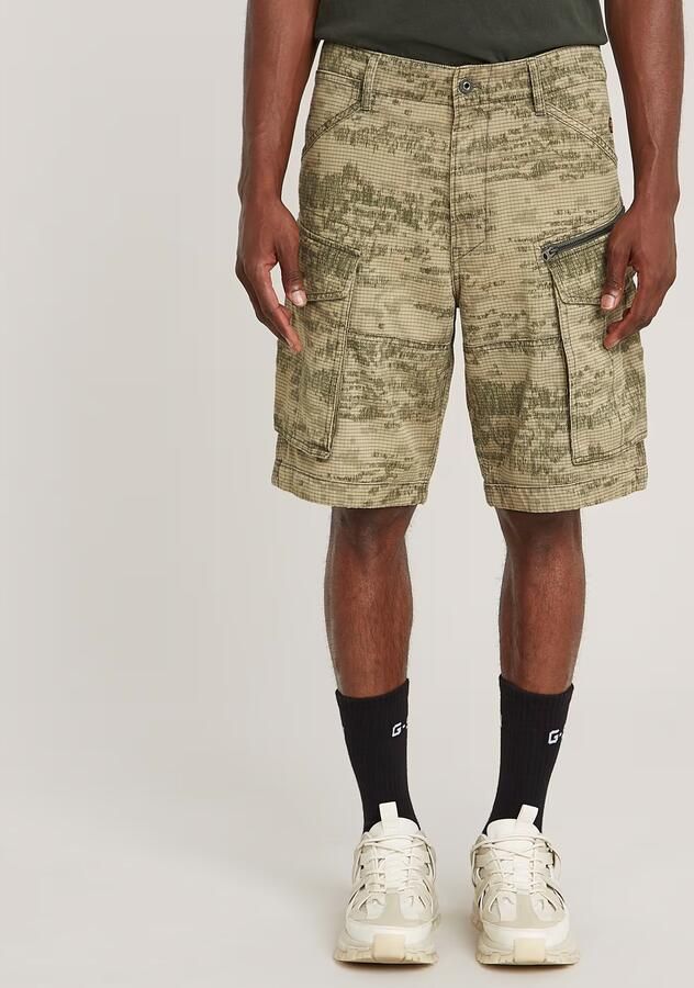 G-Star Raw Relaxed fit korte cargobroek met steekzakken model 'Rovic' - Foto 7