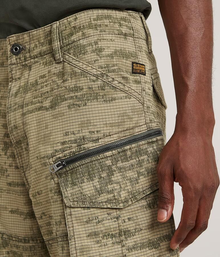 G-Star Raw Relaxed fit korte cargobroek met steekzakken model 'Rovic' - Foto 4