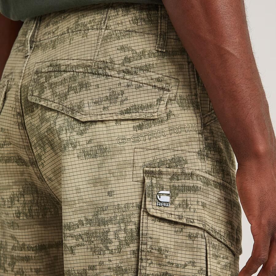 G-Star Raw Relaxed fit korte cargobroek met steekzakken model 'Rovic' - Foto 2