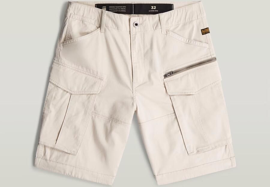 G-Star RAW Rovic Zip Relaxed Short Wit Heren - Foto 3