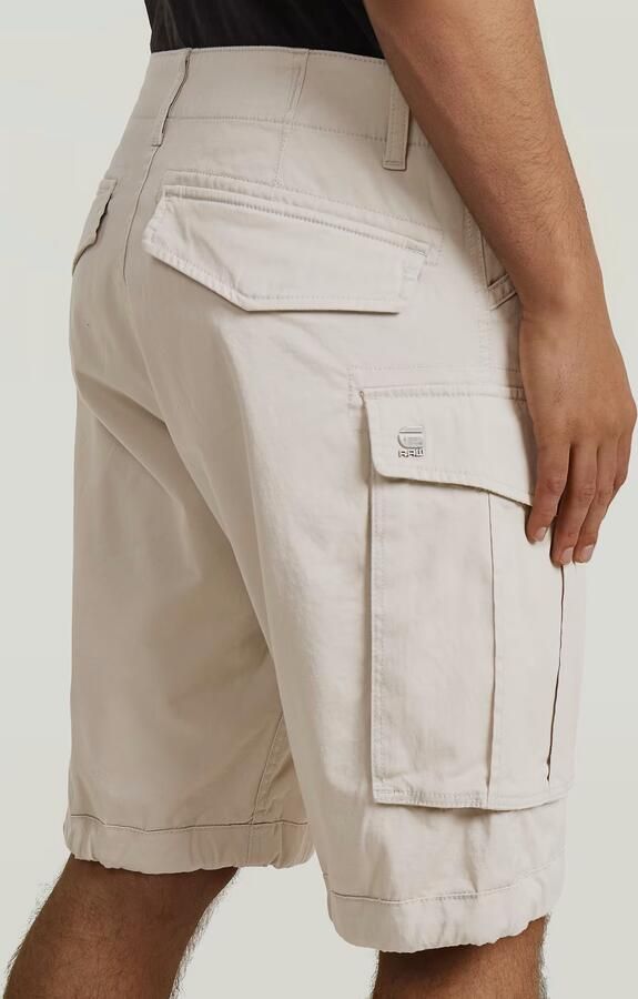 G-Star RAW Rovic Zip Relaxed Short Wit Heren - Foto 4