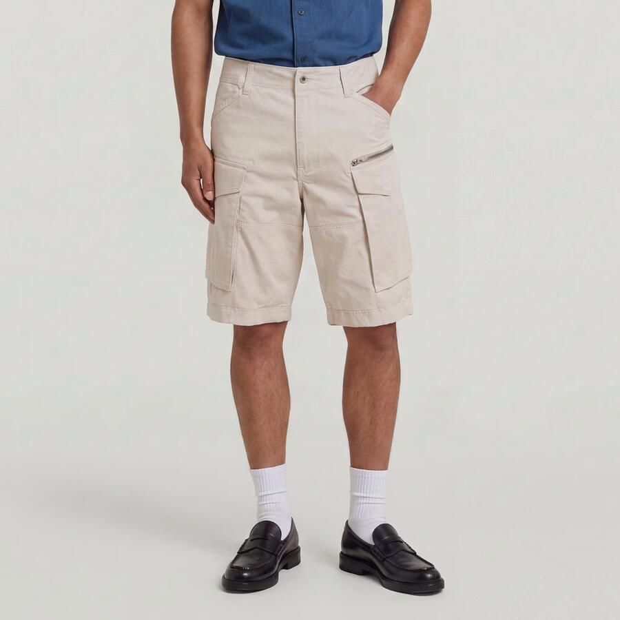G-Star RAW Rovic Zip Relaxed Short Wit Heren - Foto 3