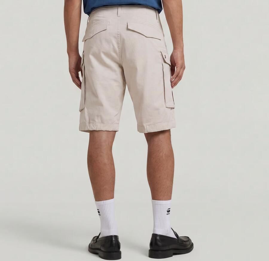 G-Star RAW Rovic Zip Relaxed Short Wit Heren - Foto 5