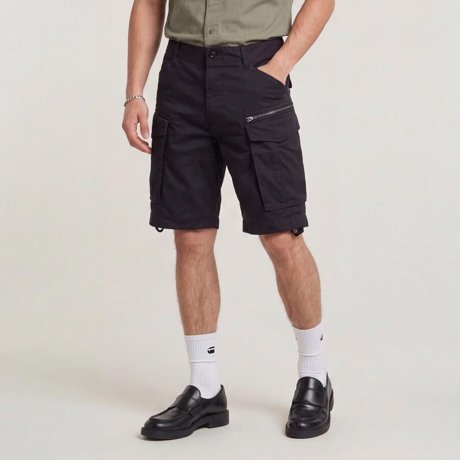 G-Star Raw Korte regular fit cargobroek met ritszak model 'ROVIC' - Foto 3