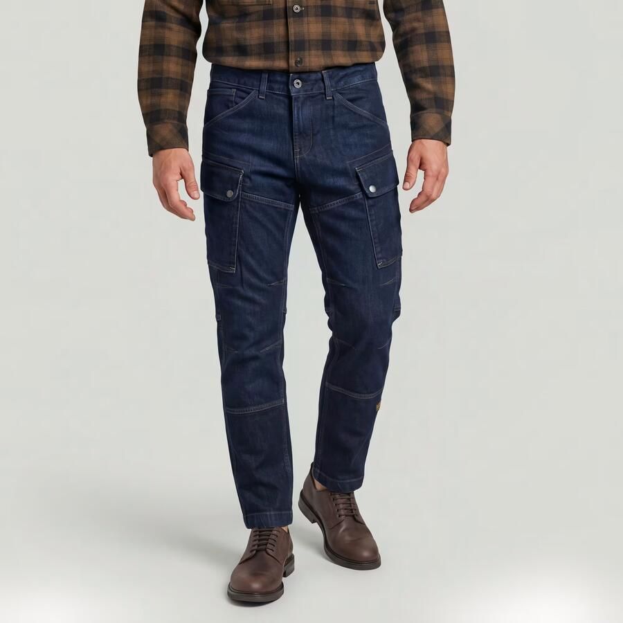 G-Star RAW Roxic Regular Tapered Jeans Donkerblauw Heren - Foto 2