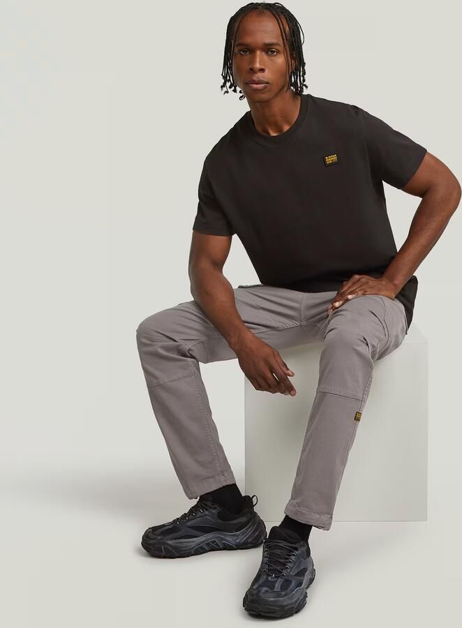 G-Star RAW Roxic Straight Tapered Cargo Broek Grijs Heren - Foto 4