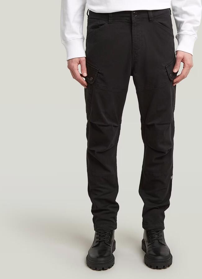 G-Star RAW Roxic Straight Tapered Cargo Broek Zwart Heren - Foto 4