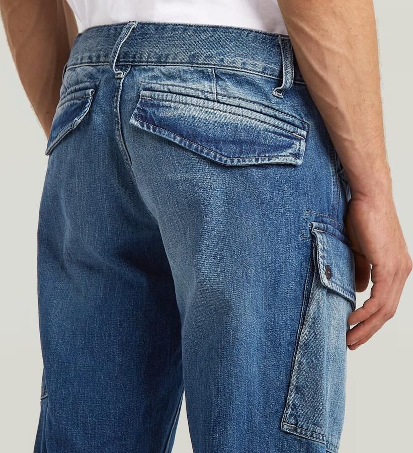 G-Star RAW Roxic Zip Regular Tapered Jeans Midden blauw Heren