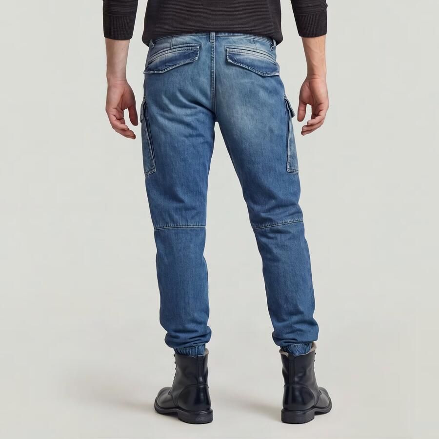 G-Star RAW Roxic Zip Regular Tapered Jeans Midden blauw Heren - Foto 2