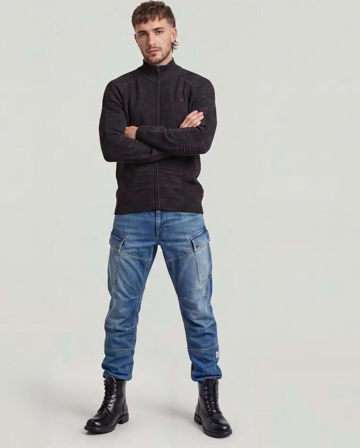 G-Star RAW Roxic Zip Regular Tapered Jeans Midden blauw Heren - Foto 5