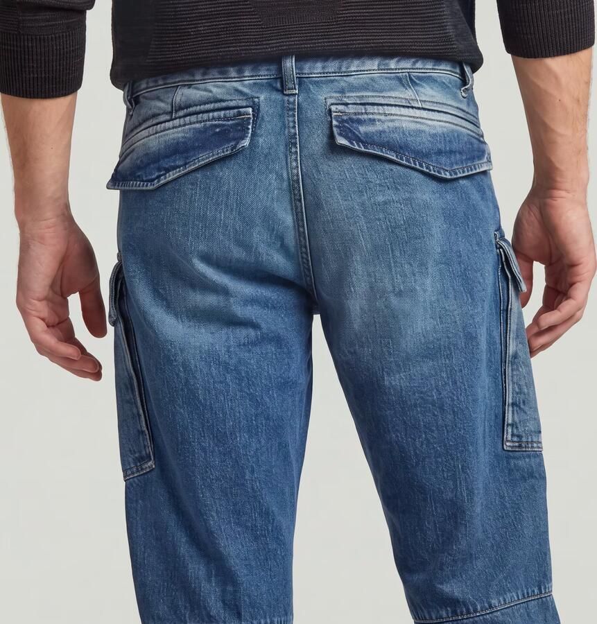 G-Star RAW Roxic Zip Regular Tapered Jeans Midden blauw Heren - Foto 4
