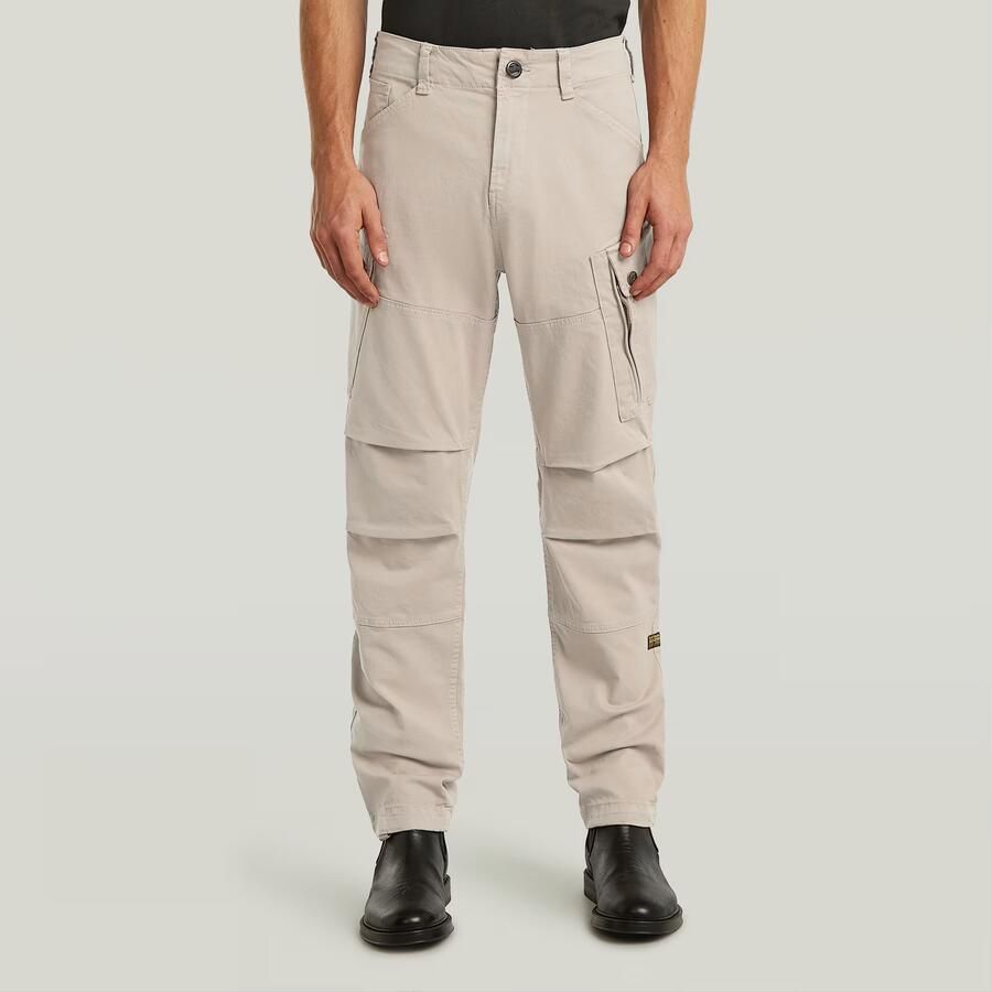 G-Star RAW Roxic Zip Straight Tapered Broek Beige Heren - Foto 7