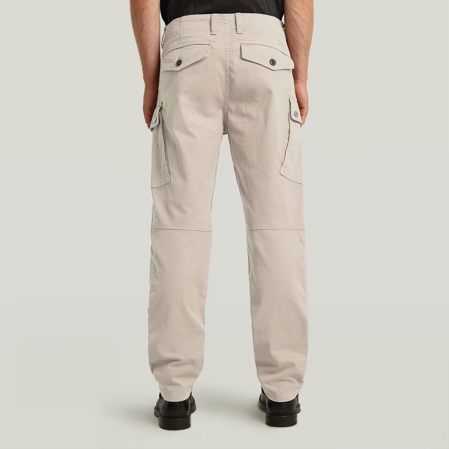 G-Star RAW Roxic Zip Straight Tapered Broek Beige Heren - Foto 4