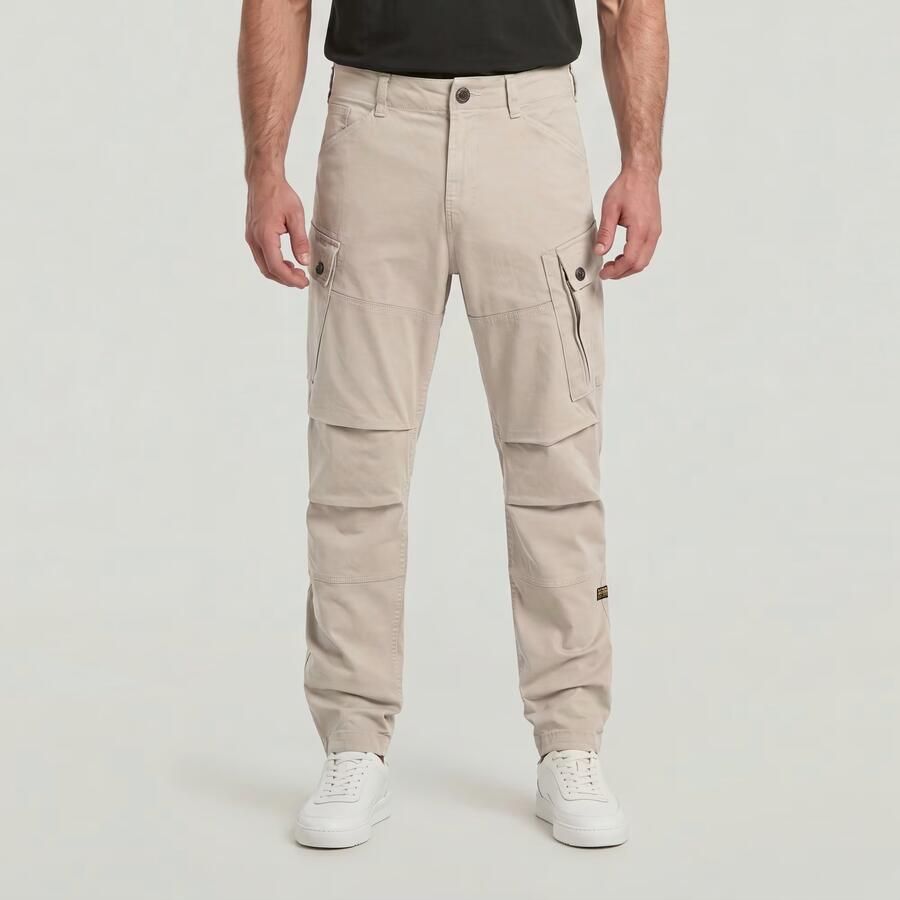 G-Star RAW Roxic Zip Straight Tapered Broek Beige Heren - Foto 3