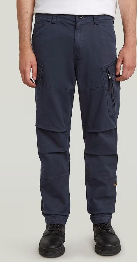 G-Star RAW Roxic Zip Straight Tapered Broek Donkerblauw Heren - Foto 7