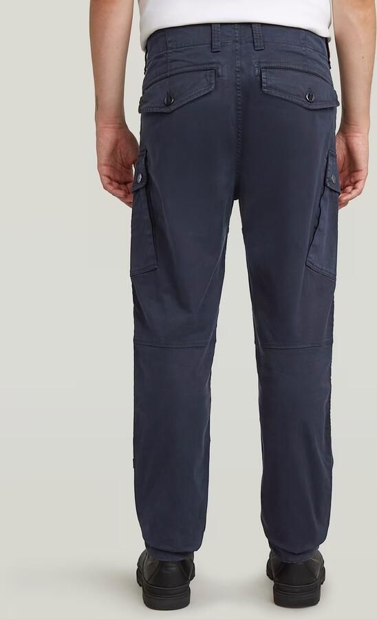 G-Star RAW Roxic Zip Straight Tapered Broek Donkerblauw Heren - Foto 4