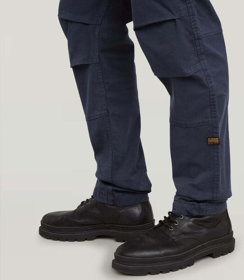 G-Star RAW Roxic Zip Straight Tapered Broek Donkerblauw Heren - Foto 2
