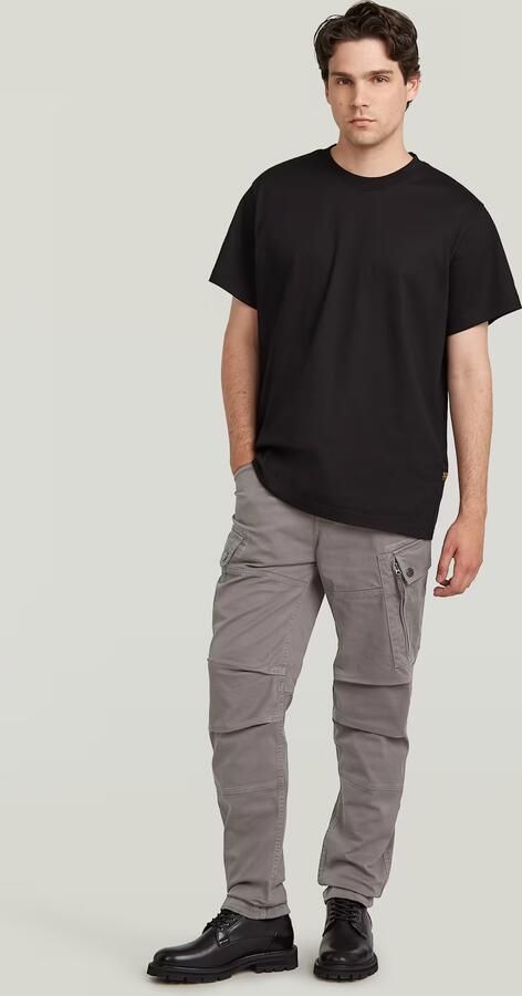G-Star RAW Roxic Zip Straight Tapered Broek Grijs Heren - Foto 5