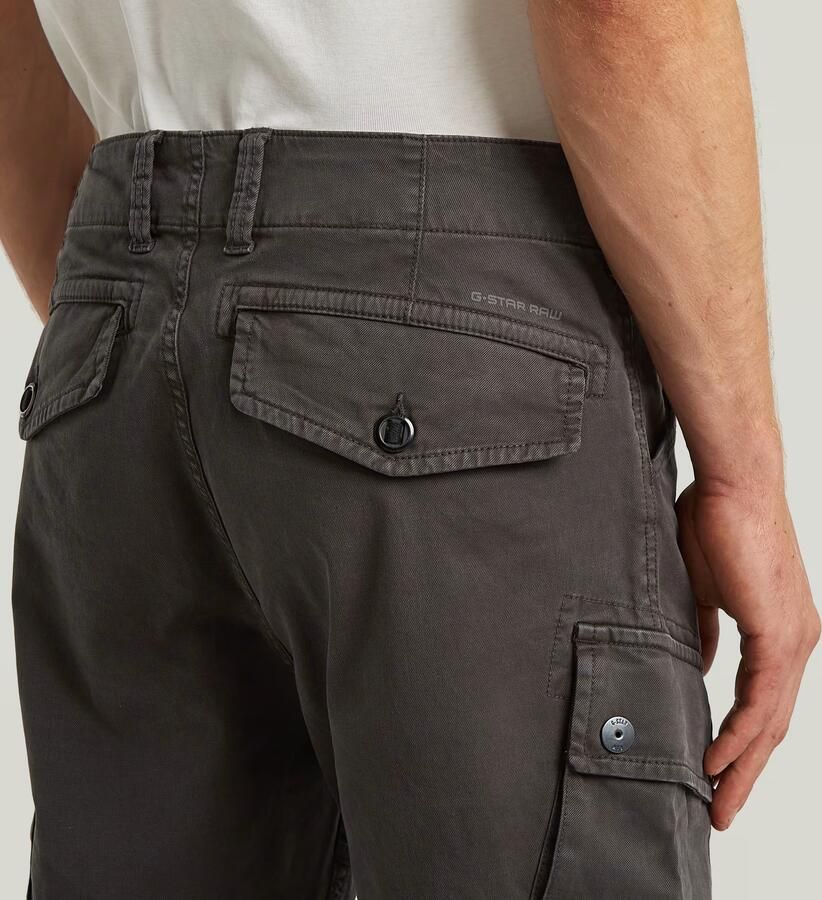 G-Star RAW Roxic Zip Straight Tapered Broek Grijs Heren - Foto 2