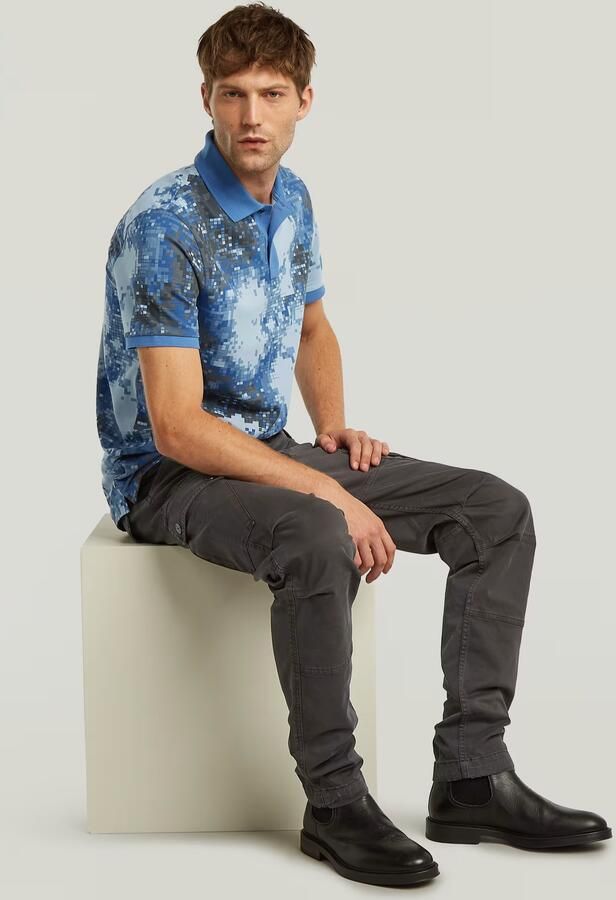 G-Star RAW Roxic Zip Straight Tapered Broek Grijs Heren - Foto 4