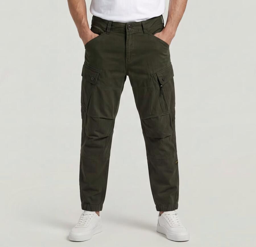 G-Star RAW Roxic Zip Straight Tapered Broek Grijs Heren - Foto 3