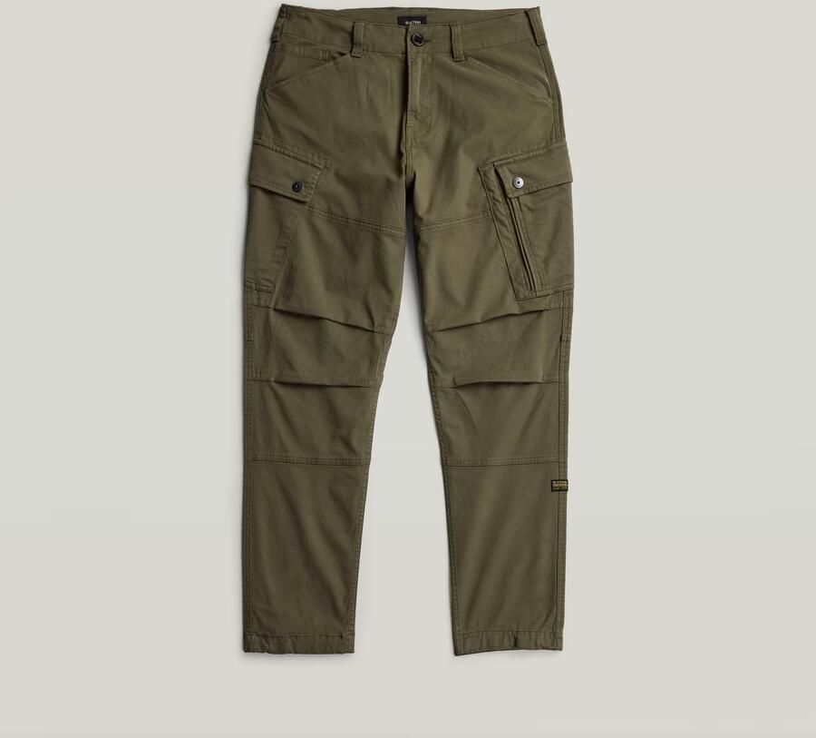 G-Star RAW Roxic Zip Straight Tapered Broek Groen Heren