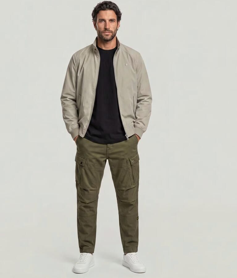 G-Star RAW Roxic Zip Straight Tapered Broek Groen Heren - Foto 5