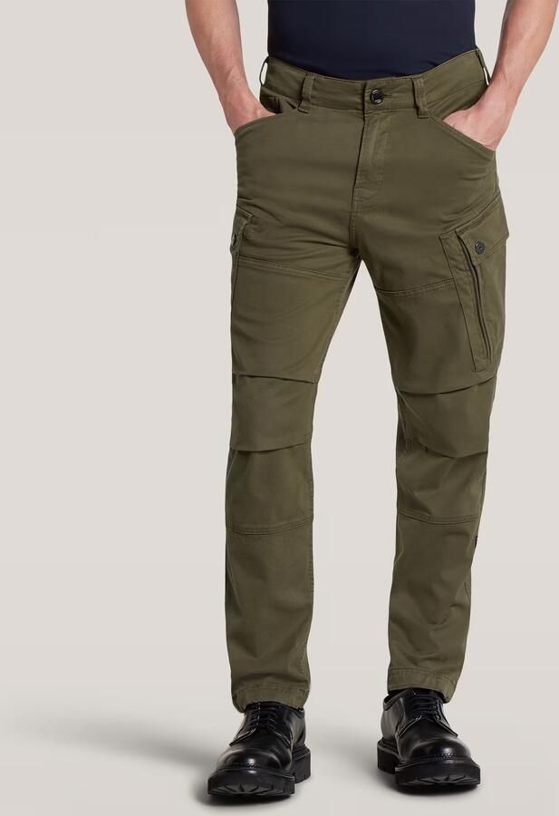 G-Star RAW Roxic Zip Straight Tapered Broek Groen Heren - Foto 3