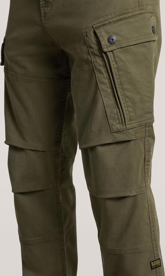 G-Star RAW Roxic Zip Straight Tapered Broek Groen Heren - Foto 5