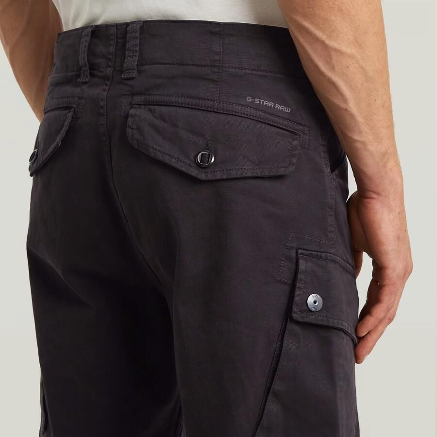 G-Star RAW Roxic Zip Straight Tapered Broek Zwart Heren - Foto 2