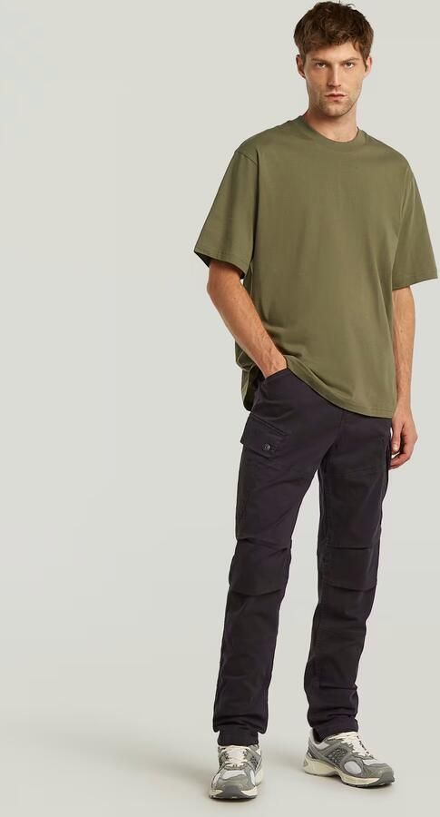 G-Star RAW Roxic Zip Straight Tapered Broek Zwart Heren - Foto 3