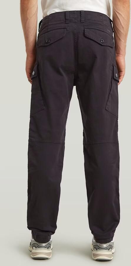 G-Star RAW Roxic Zip Straight Tapered Broek Zwart Heren - Foto 6