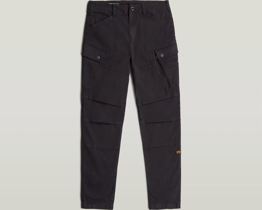 G-Star RAW Roxic Zip Straight Tapered Broek Zwart Heren - Foto 3