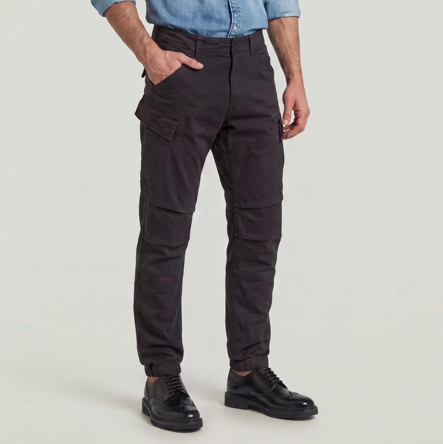 G-Star RAW Roxic Zip Straight Tapered Broek Zwart Heren - Foto 2