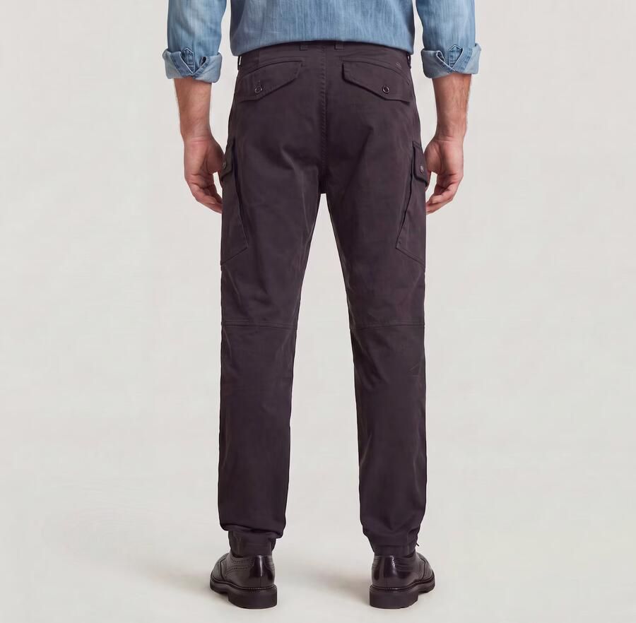 G-Star RAW Roxic Zip Straight Tapered Broek Zwart Heren - Foto 3