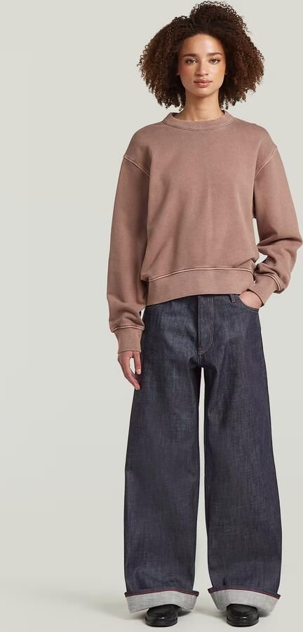 G-Star RAW Roxx Selvedge Wide Jeans Donkerblauw Dames - Foto 7