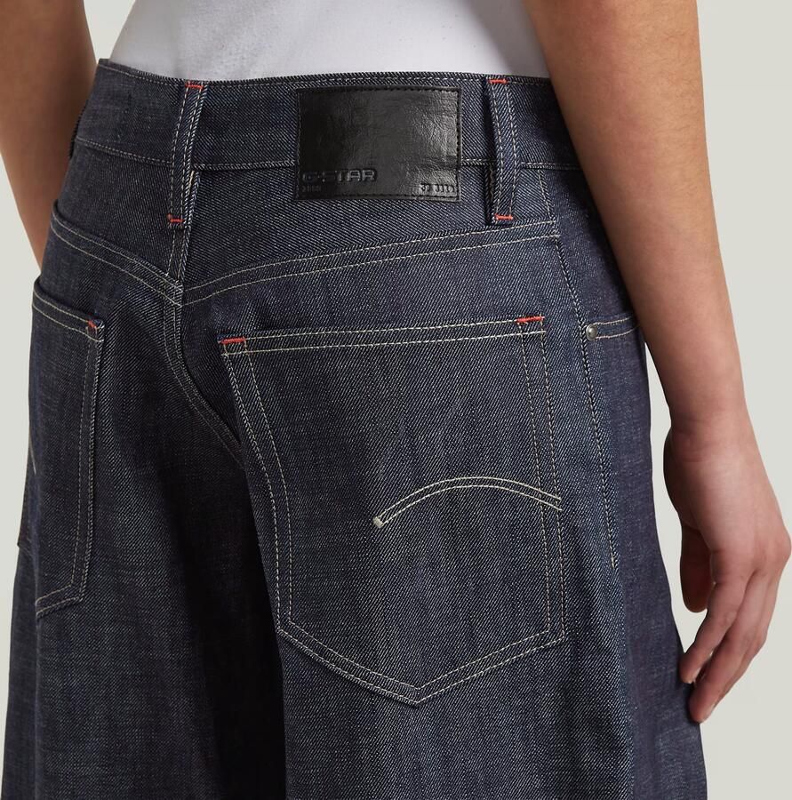 G-Star RAW Roxx Selvedge Wide Jeans Donkerblauw Dames - Foto 3