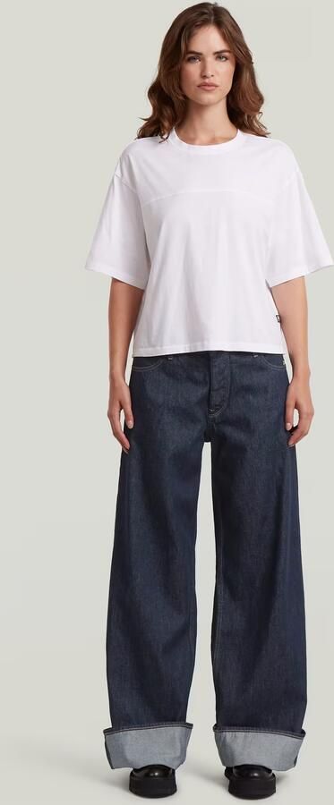 G-Star RAW Roxx Wide Jeans Donkerblauw Dames - Foto 7