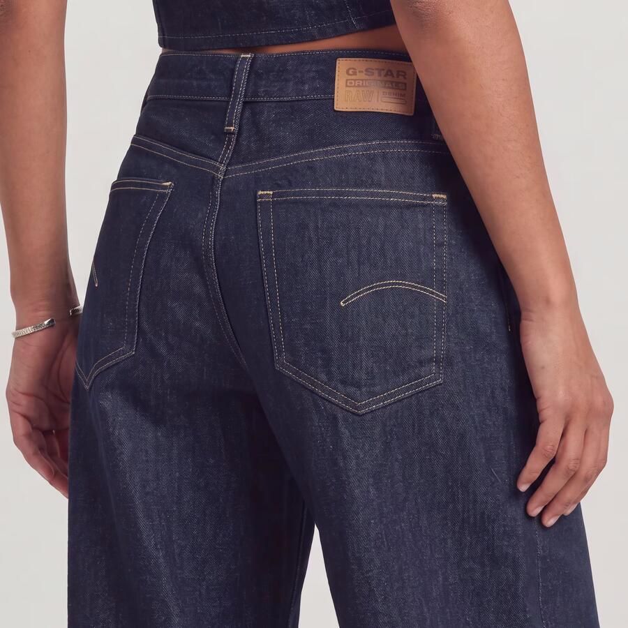 G-Star RAW Roxx Wide Jeans Donkerblauw Dames - Foto 3