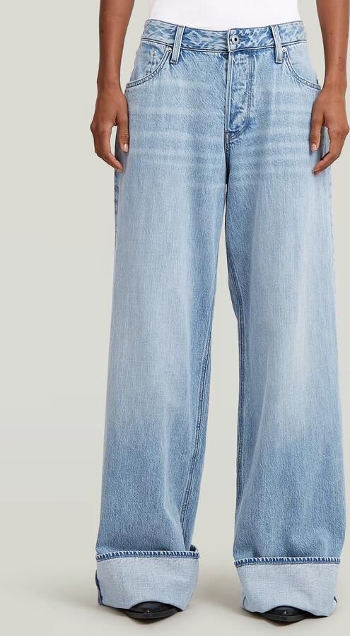 G-STAR RAW Dames Jeans Roxx Wide Wmn Lichtblauw - Foto 10