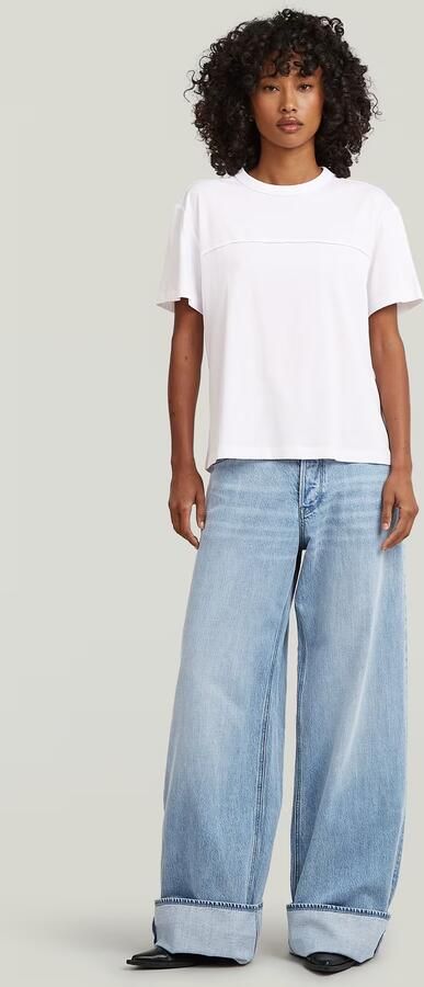 G-STAR RAW Dames Jeans Roxx Wide Wmn Lichtblauw - Foto 15