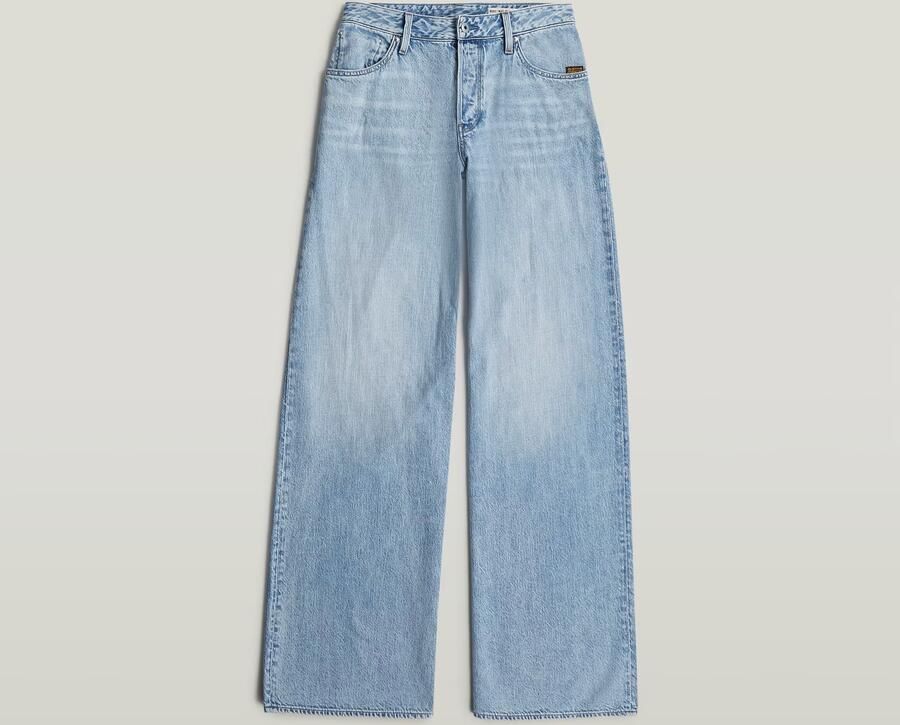 G-STAR RAW Dames Jeans Roxx Wide Wmn Lichtblauw - Foto 8
